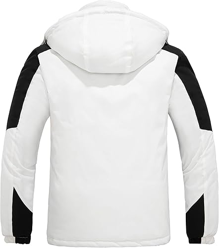 Miniatura 2 de Skieer Chaqueta de esquí impermeable para hombre, abrigo de nieve a prueba de viento, chaqueta de snowboard cálida, Nieve