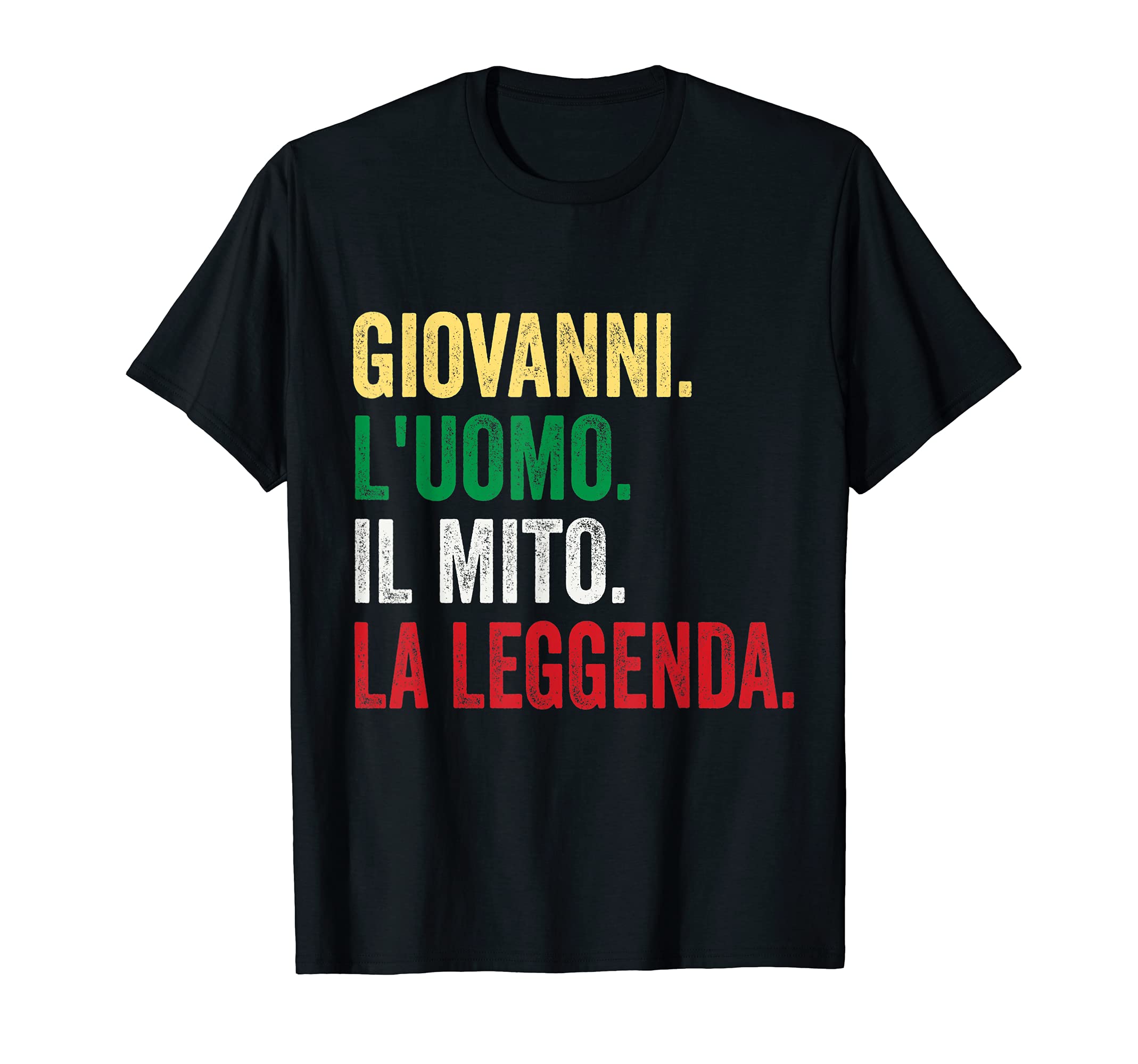 maglia personalizzata uomo nome GiovanniGiovanni The Man The Myth The Legend Giovanni Gift T-Shirt