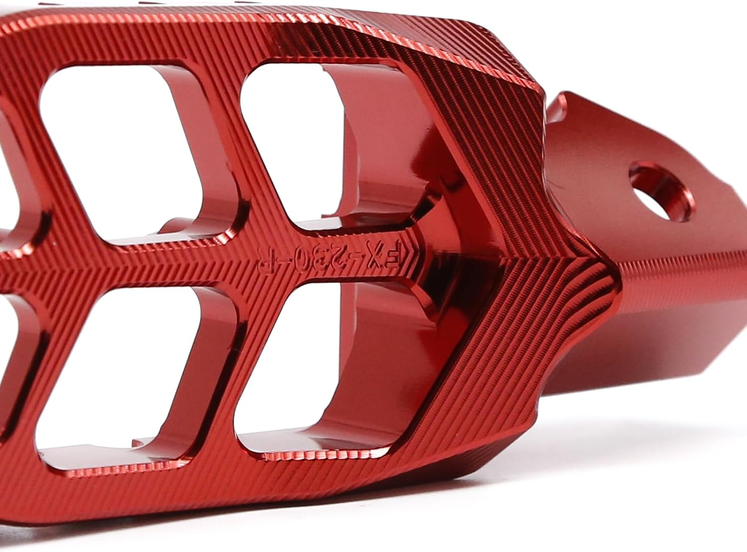 Dirt Bike Foot Pegs Motorcycle Footpeg Pedal for CRF125F 2014-2023 / CRF250F 2019-2023 / CRF110F 2013-2022/ Sur Ron/HAWK 250 / CRF150F CRF230F 2003-2020 Red