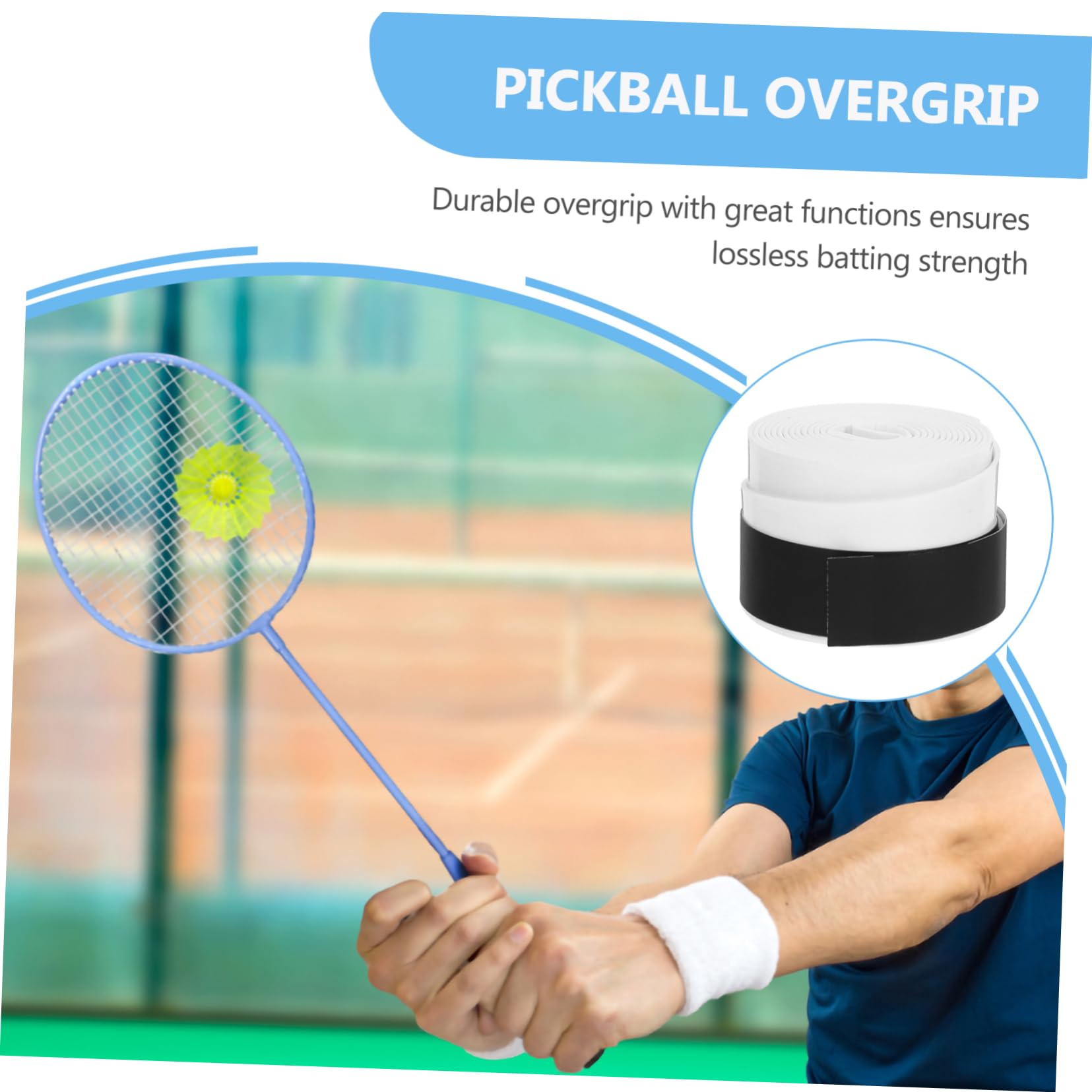 SUPVOX 20 Pz Caschi Tennis Bambino Bianchi