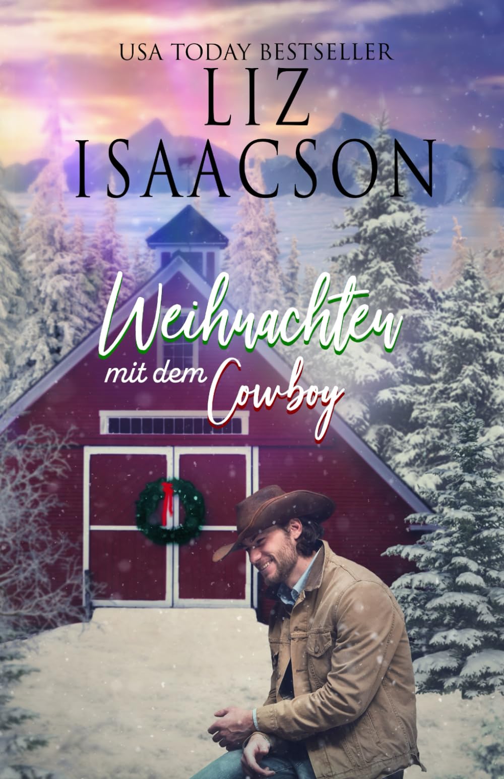 Weihnachten mit dem Cowboy: Cowboy-Liebesgeschichten aus dem Westen (Herzen im Hill Country)