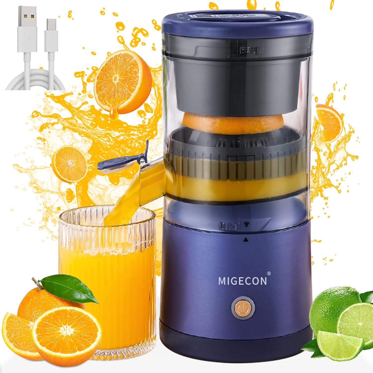 Citrus Juicer Electric Orange Squeezer Lemon Squeezer Electric High