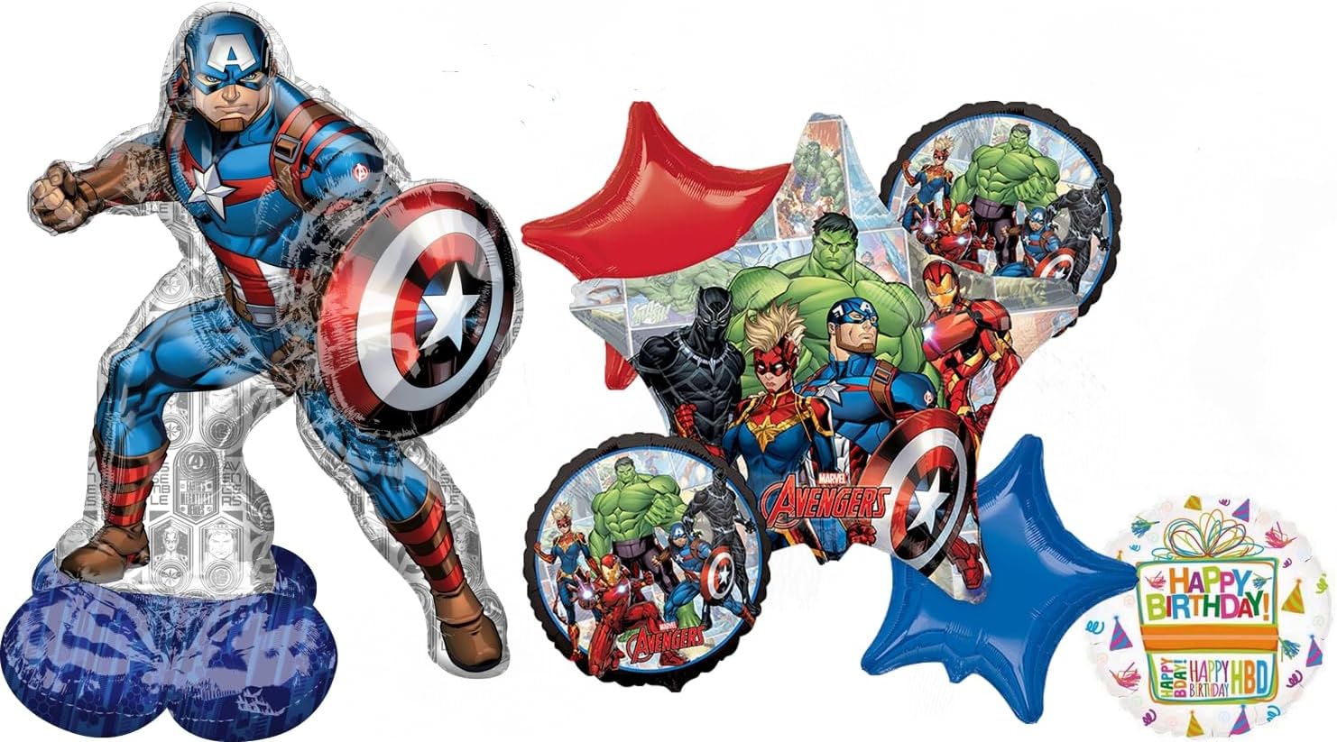 Avengers Powers Unite Birthday Party Supplies Airloonz and