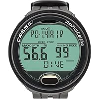 CRESSI Donatello Diving Computer Black/Black - Computer Subacqueo Professionale da