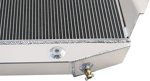 Miniatura 5 de ALLOYWORKS Radiador de aluminio de 4 filas para Jeep Cherokee Wagoneer J10 J20 J-2500 J-2600 5.9 6.6L V8 GAS