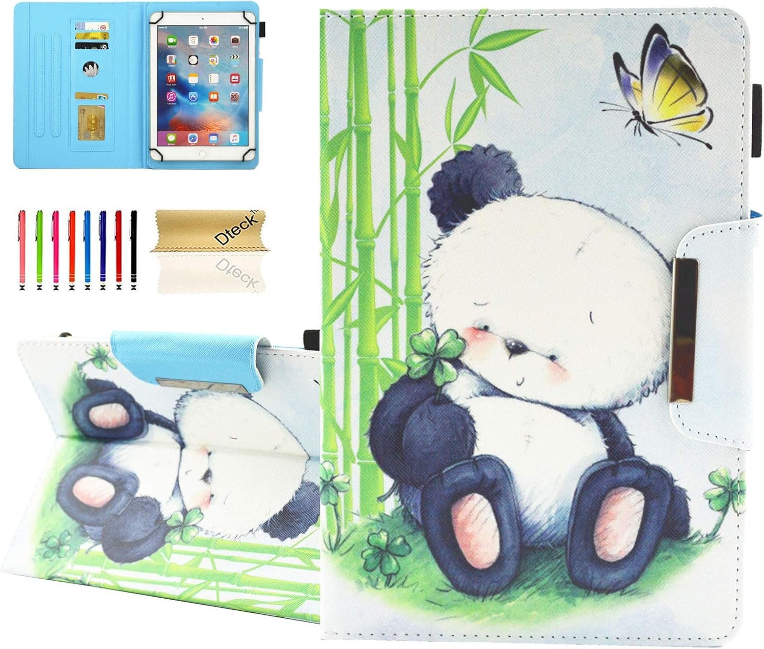 کیف چرمی Dteck برای انواع تبلت 6.5-7.5 Inch