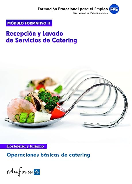 Portada de Modulo Formativo 2. Recepcion y Lavados de Servicios de Catering Opera
