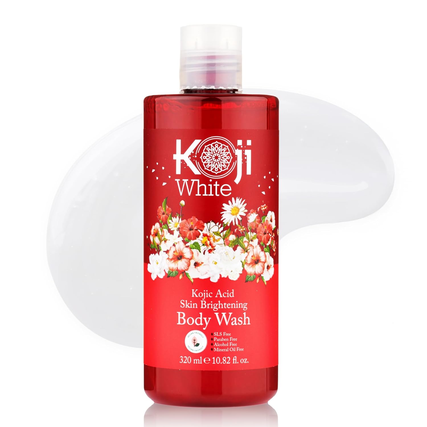 Koji White Kojic Acid Soap, Face Wash & Body Wash Bundle | Gentle Skin Brightening & Moisturizing with Tea Tree, Vitamin C & Hyaluronic Acid | Vegan, Hydrating, for Even Skin Tone