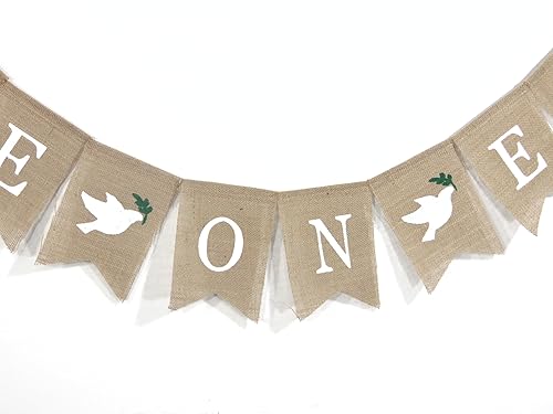Miniatura 2 de Peace On Earth Banner, Christmas Decorations, Christmas Mantel Decorations, Holiday Decorations, Christmas Burlap Banner, Rustic Decoration,