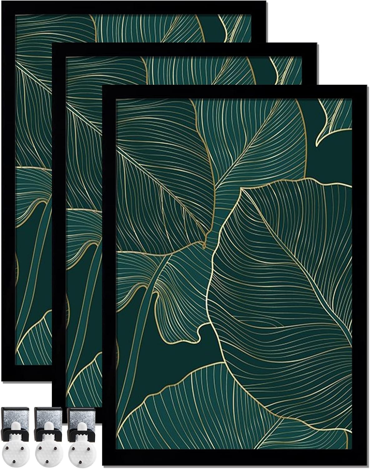 Amazon.com - keibiubu Black Picture Frame Set of 3, 4x6 Picture Frame ...