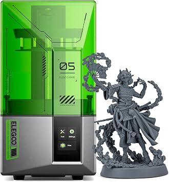 ELEGOO Mars 5 MSLA Resin 3D Printer and ELEGOO Mercury X Bundle Cure and Wash Large UV Curing Machine