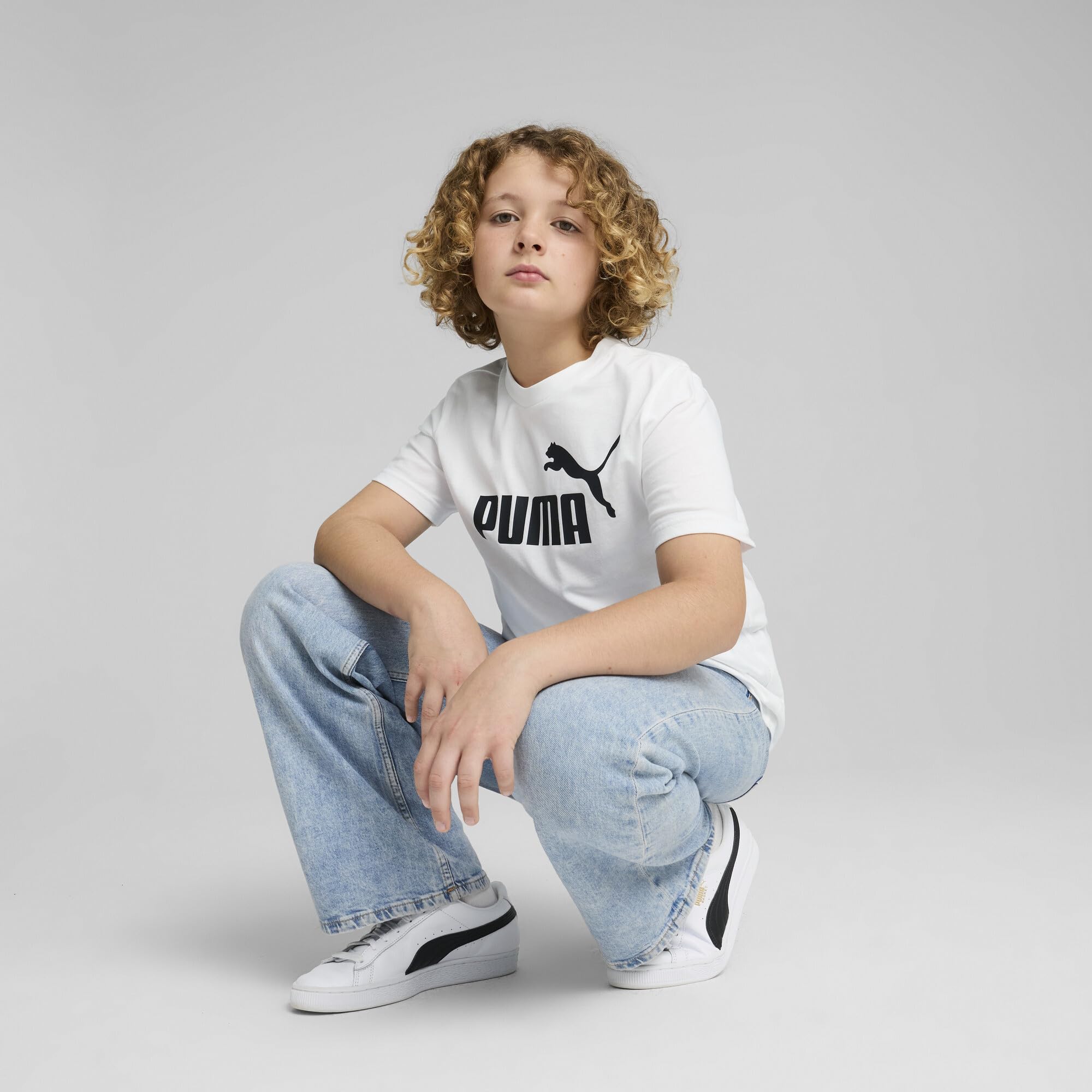 Puma ESS Logo tee B Camiseta Niños (Pack de 1)