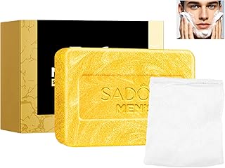 Barra de jabón 3 en 1 para hombre, exfoliante...