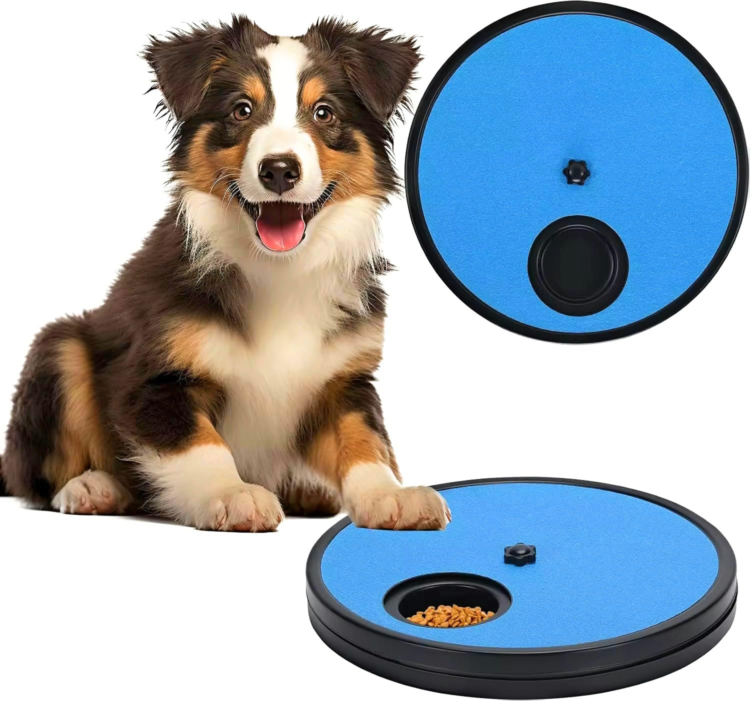 Scratch Board for Dogs – Nail File with Treat Dispenser – Stress Relief for Small and Medium Dogs – Dog Nail Scratcher Board for Pets