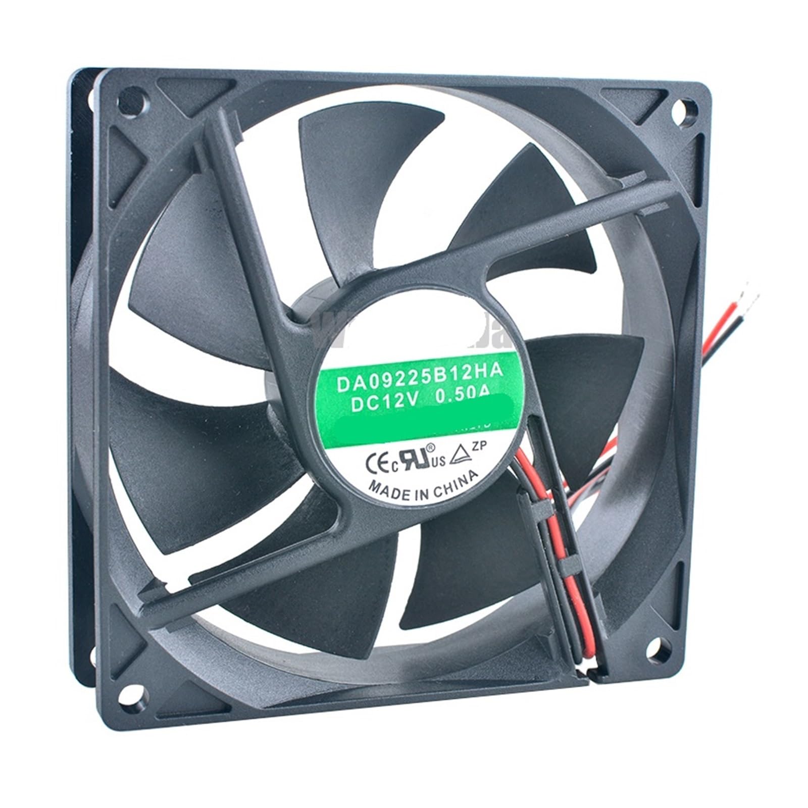 JJKKOZVQF DA09225B12HA 9.2cm 92mm fan 92x92x25mm DC12V 0.50A Dual ball bearing cooling fan