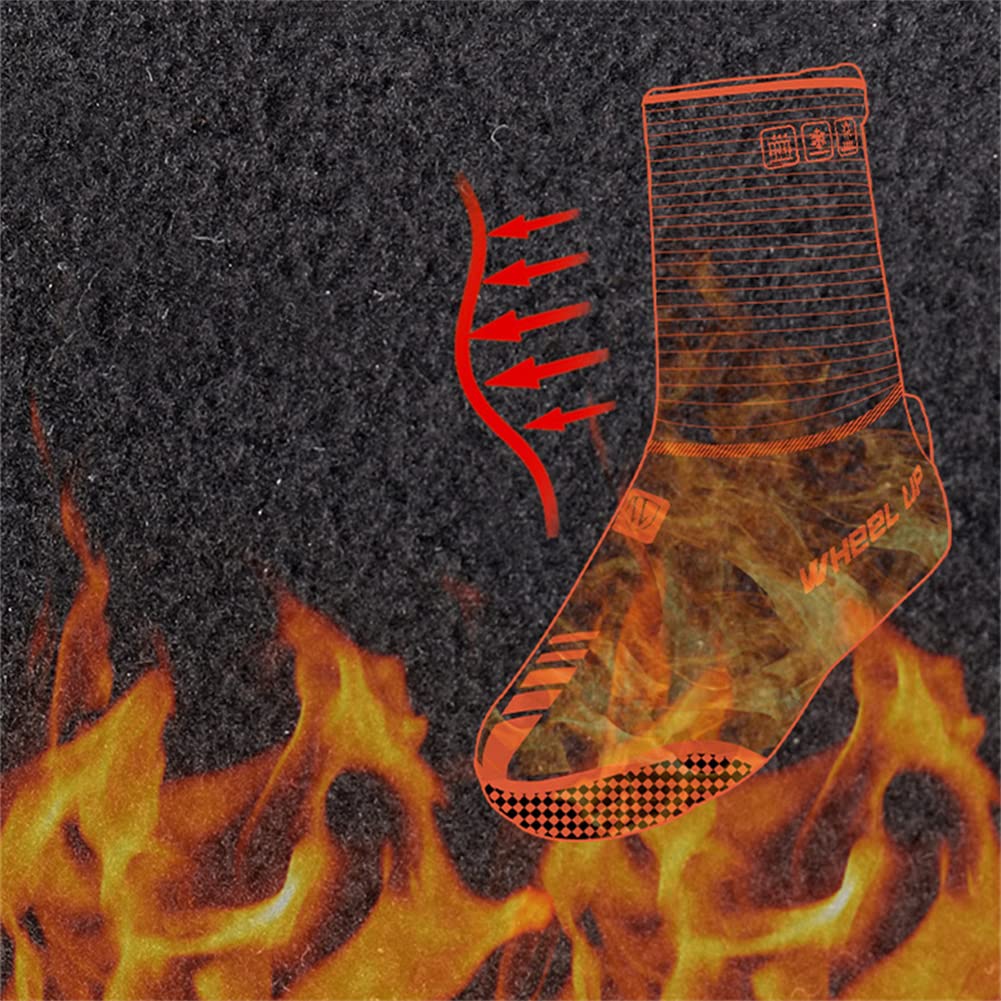 Deportes Al Aire Libre Ciclismo Cubiertas De Zapatos De Bicicleta, Bicicleta De Carretera De Invierno Overshoes Thermal Warm Shoes Funda, para Hombres Y Mujeres,Rojo,XL