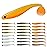 TRUSCEND 24PCS Fishing Lures for Bass Trout Crappie Versatile Paddle Tail Swimbaits Superb Soft Plastic Fishing Baits Freshwater Saltwater Bass Walleye Lure Fishing Gifts for Men