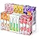 AIEVE Drink Packet Organizer, Water Drink Packet Holder with Removable Divider, Water Flavor Packet Organization Contain