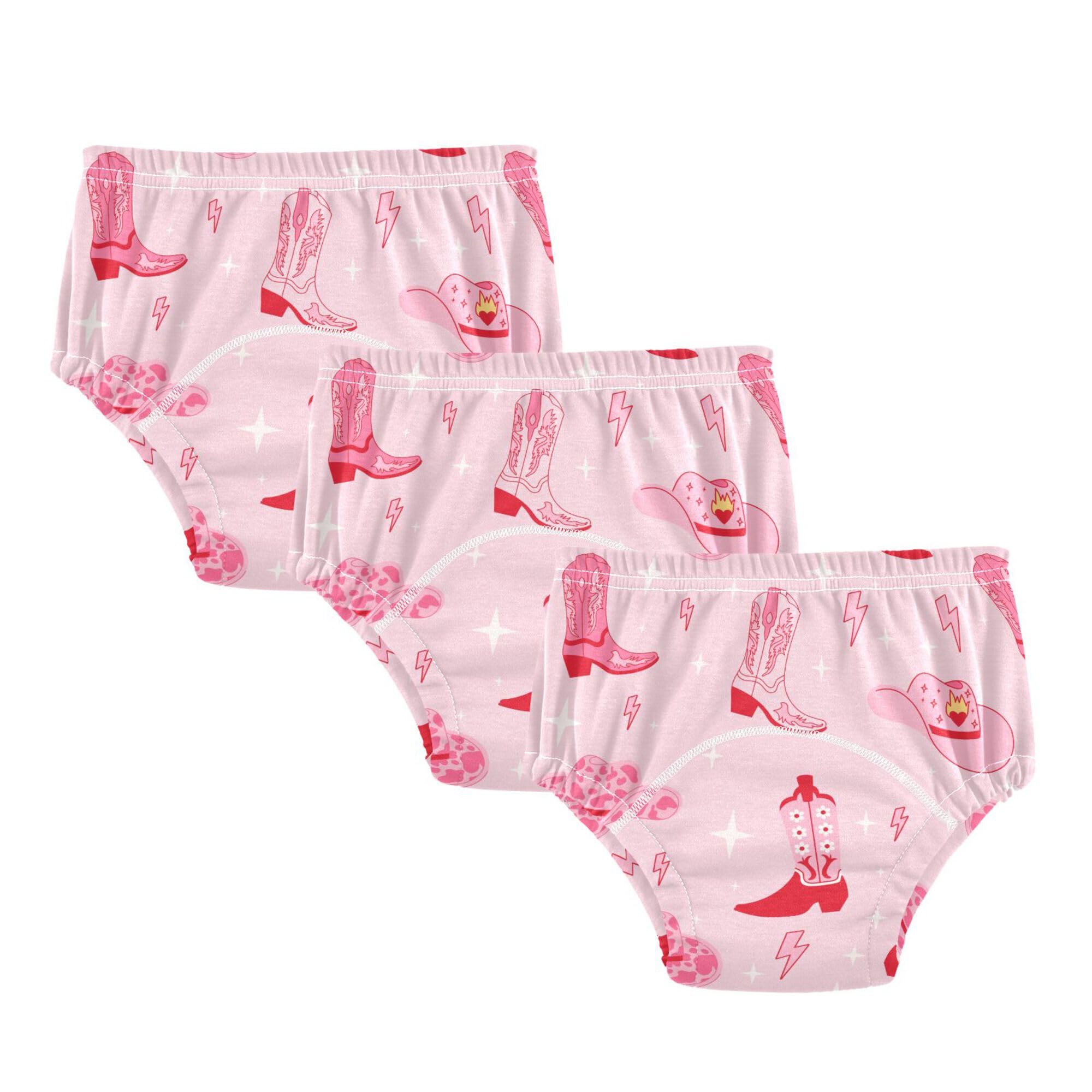 Toddler Potty Training Underwear Cotton Absorbent Soft Baby Girl Boy Potty Training Pant 2t-5t