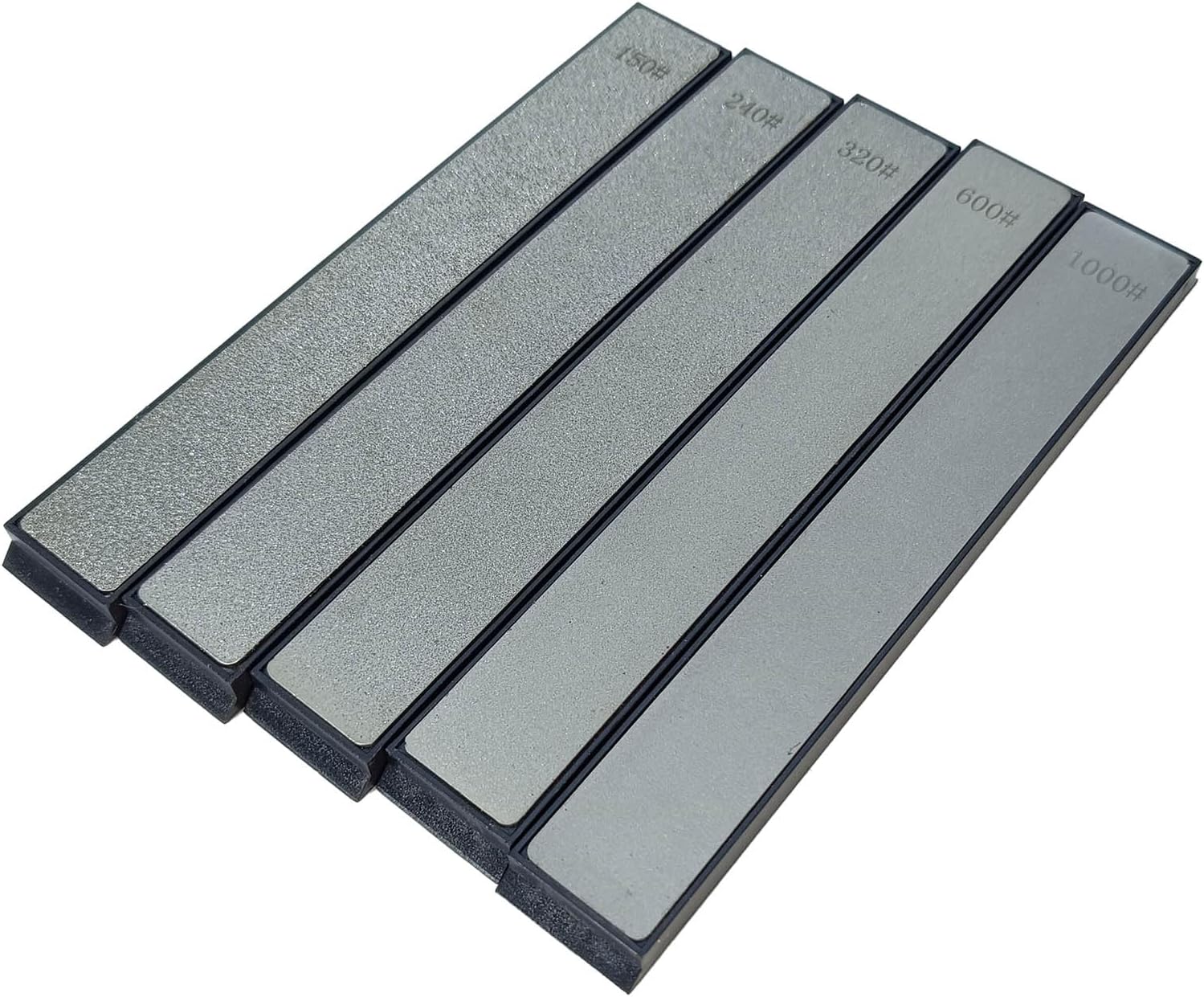 6 pcs Diamond Sharpening Stone,Knife Sharpener Stone, 150