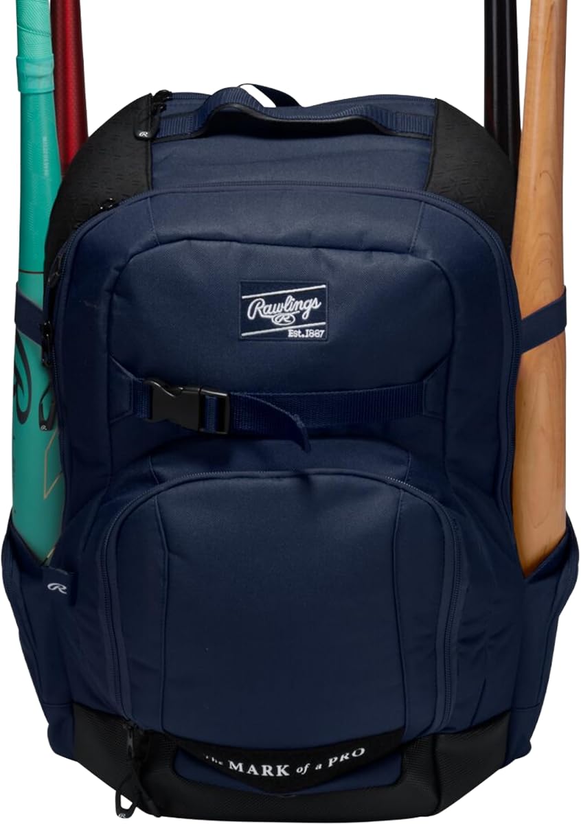 Rawlings | Mochila para jugador The Journey Bolsa para equipo | Béisbol/Softbol | Múltiples colores