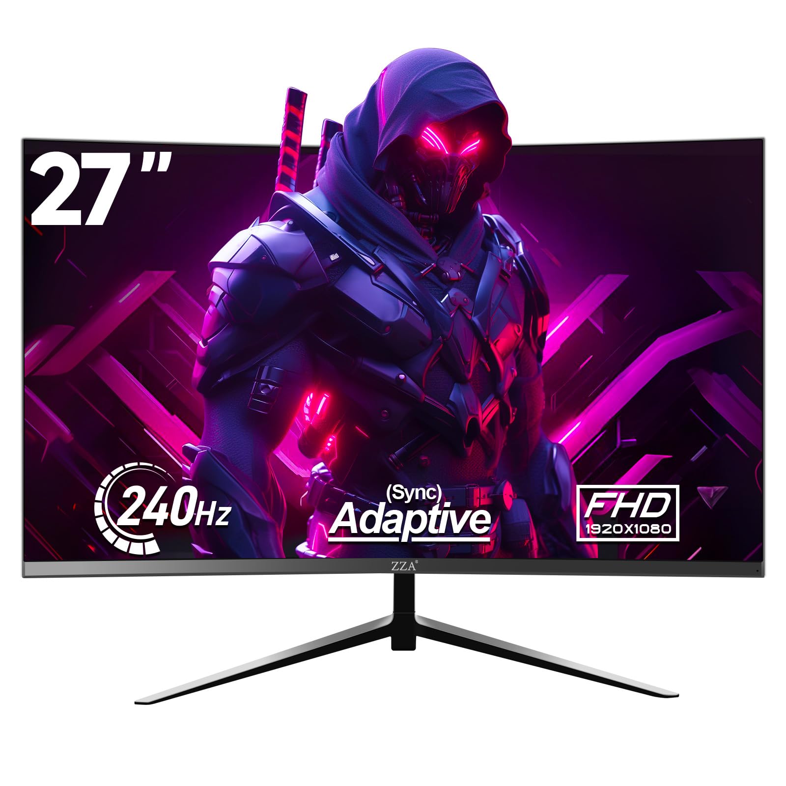 Amazon.co.jp: ZZA 27インチゲーミングモニター、240Hz、応答