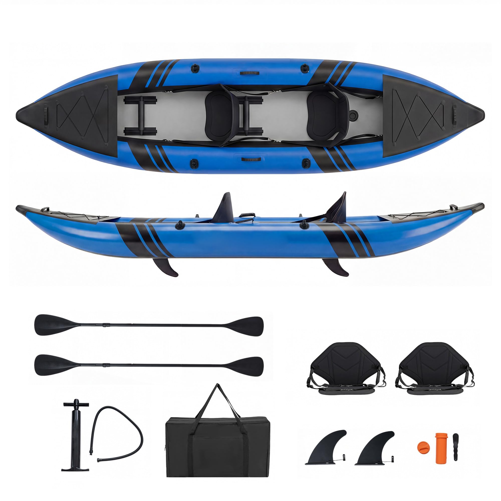 GYMAX 12.5Ft Tandem Kayak