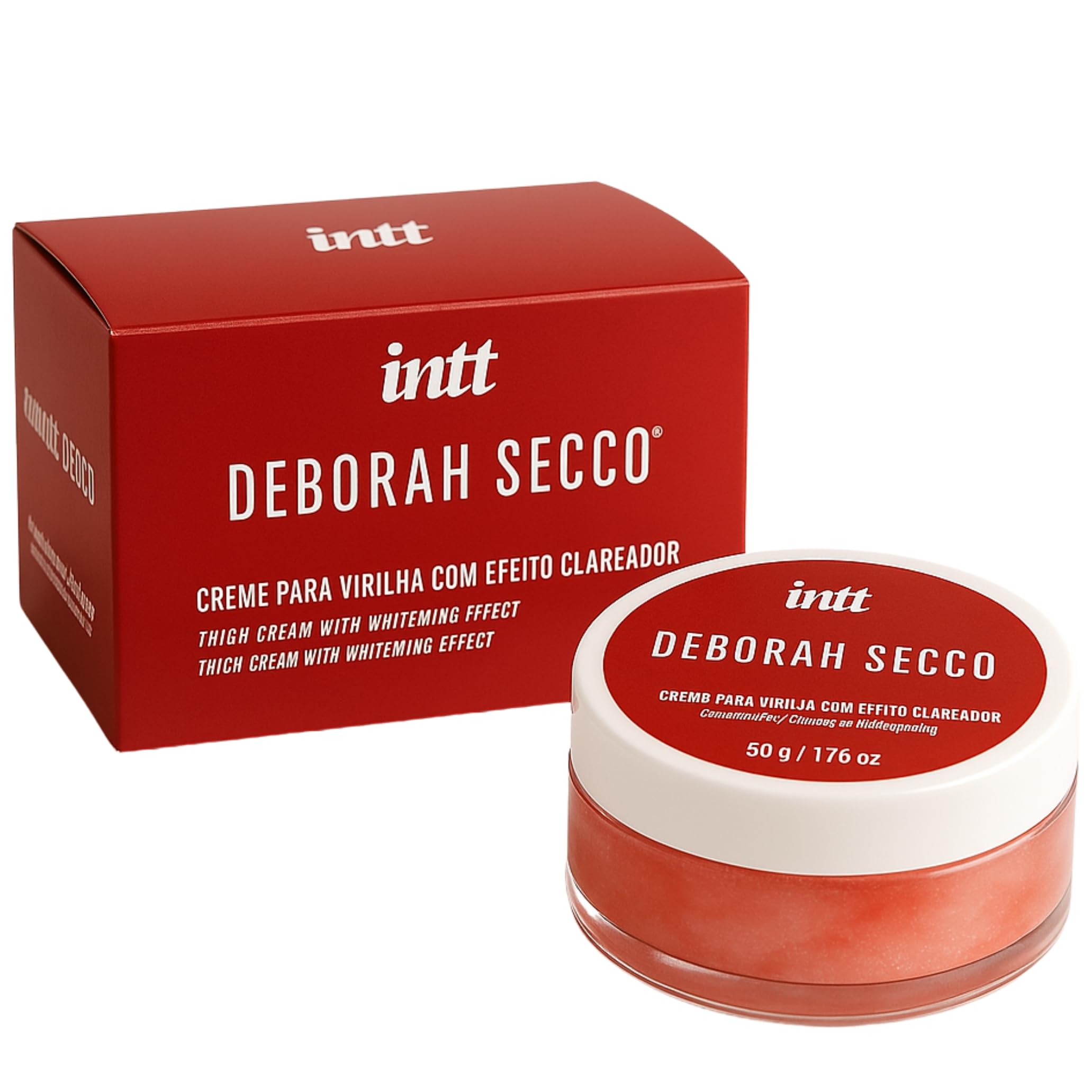 Intt Creme Clareador Íntimo com Hidratação Deborah Secco 50g