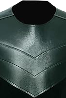 Vista 18 de Pexlaxy Chalecos medievales sin mangas para hombre, disfraz renacentista victoriano, chalecos Marrón