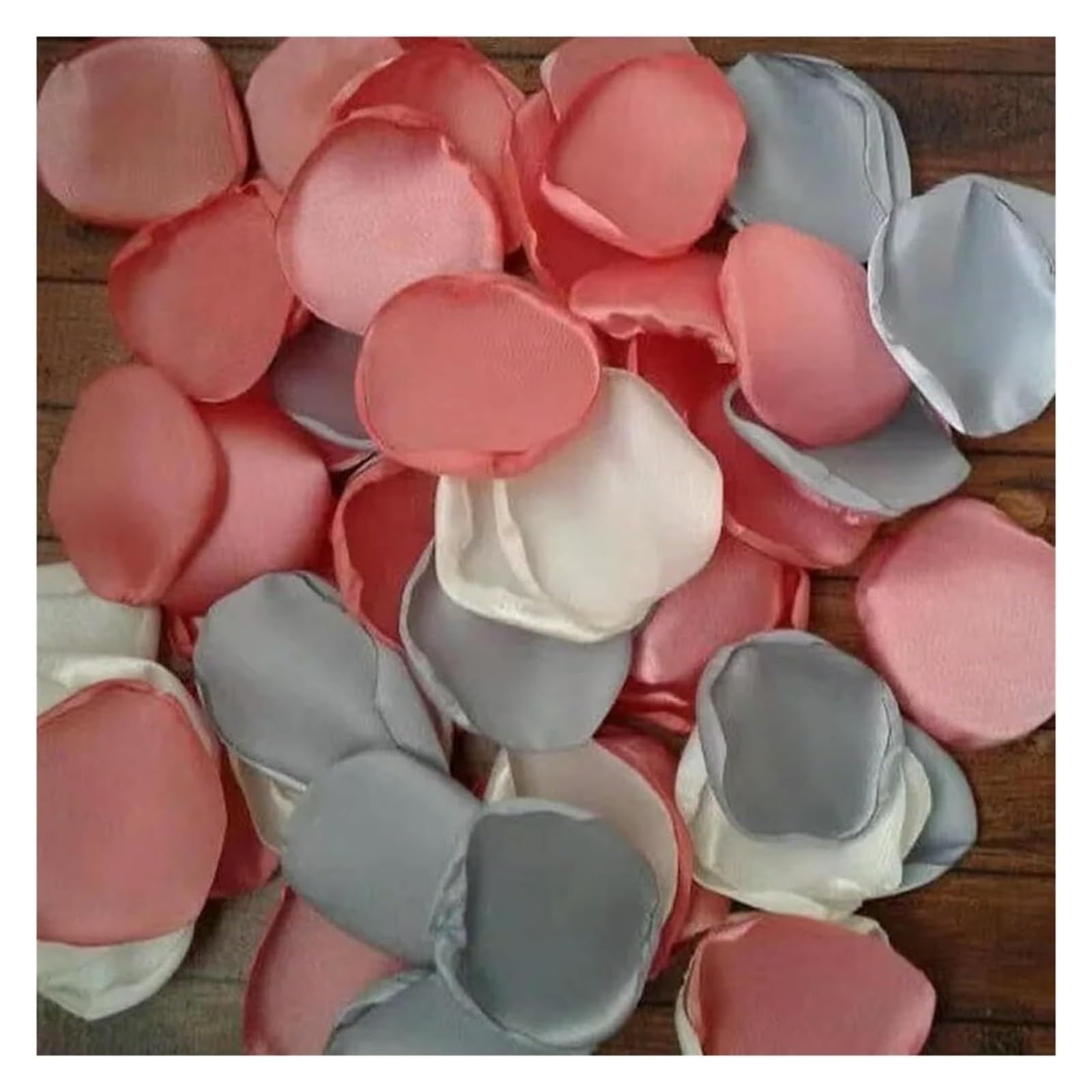 BPABDEITR Artificial Rose Petals 200 Pcs Multicolor Silk Satin(Mixed Color 09)