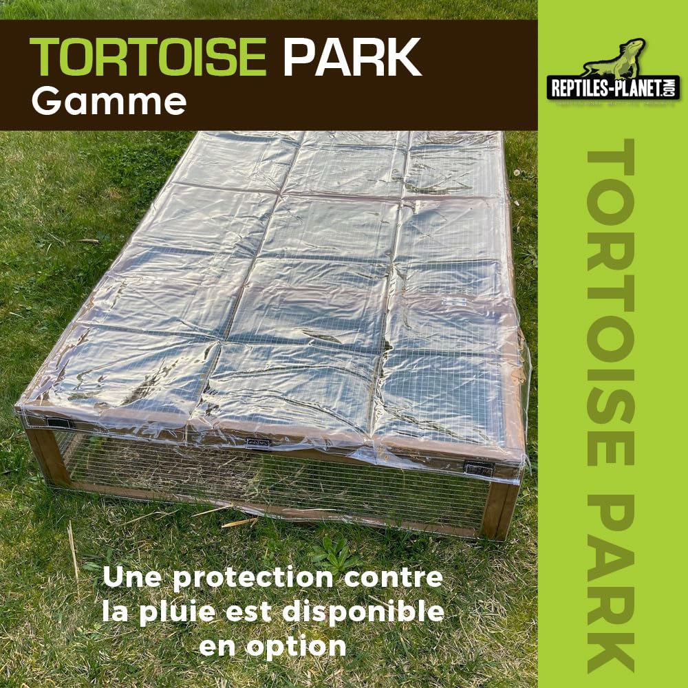 Reptiles Planet Obudowa zewnętrzna Tortoise Tortoise Park, 200 x 100 x 25 cm