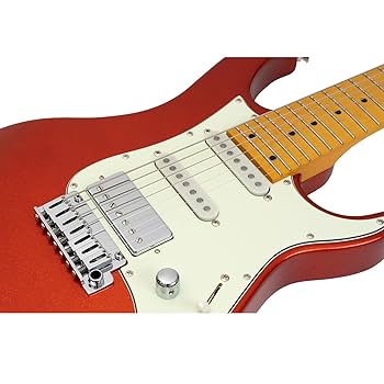 Amazon.com: Vola Electric Guitar OZ 7T Orange Sparkle Gloss