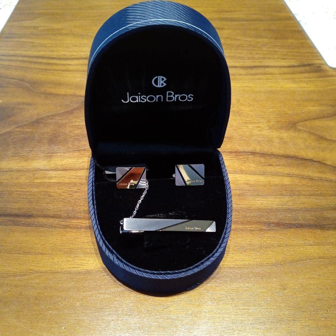 Amazon.co.jp: Jaison Bros ネクタイピン・カフスセット : ファッション