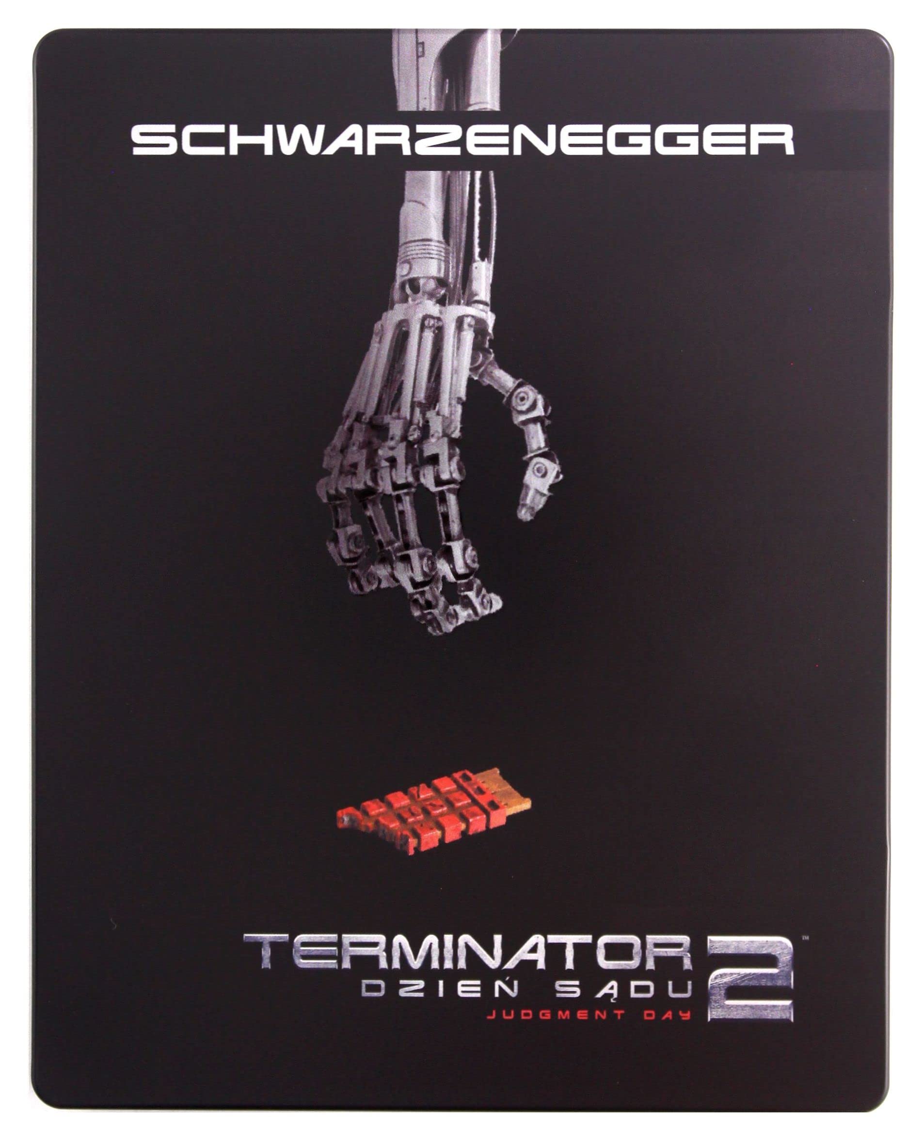 Terminator 2: Judgment Day 4K (steelbook) (HDR) [Blu-Ray 4K]+[Blu-Ray 3D]+[3xBlu-Ray]+[DVD] [Region Free] (English audio)