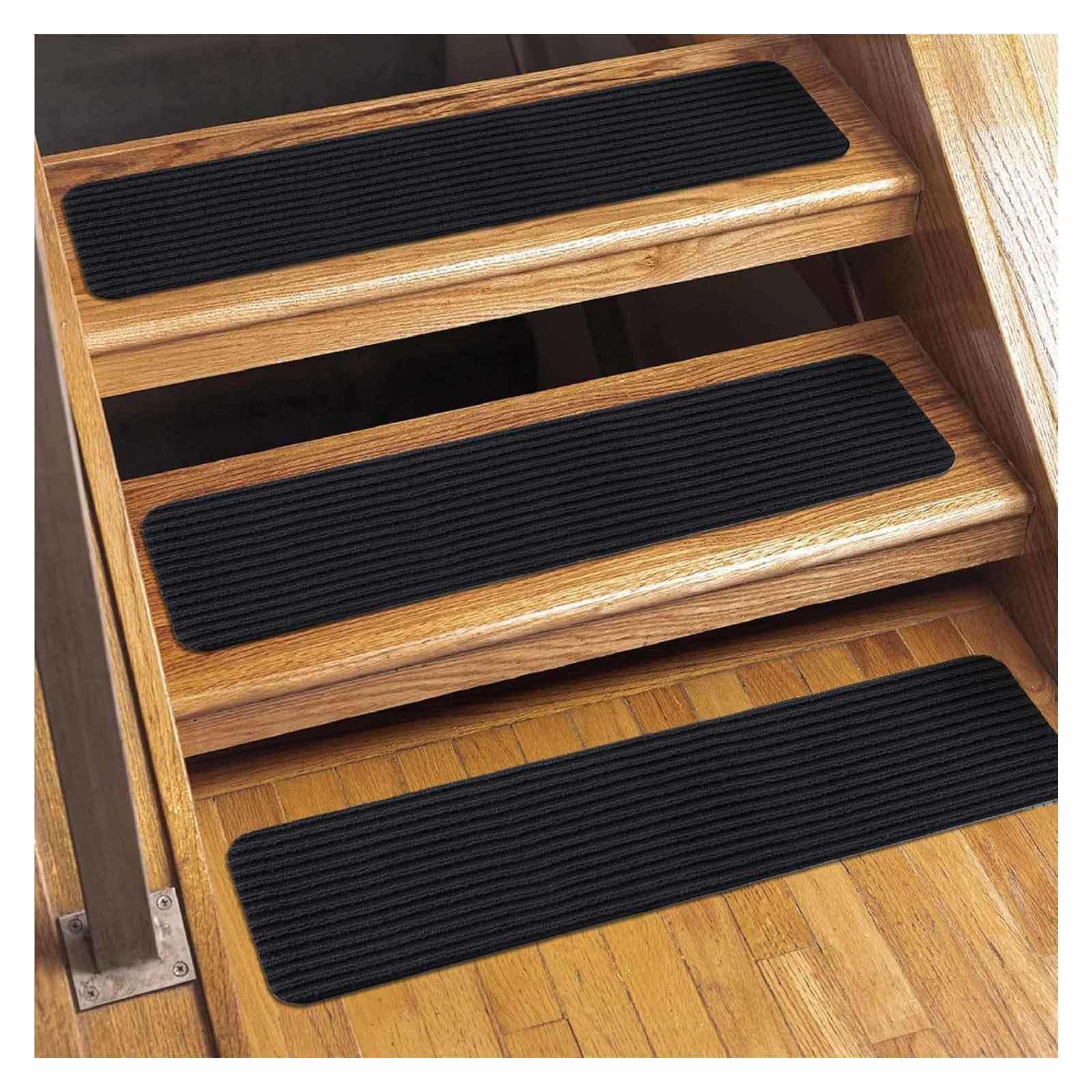 Alfombrillas antideslizantes para escaleras fáciles de limpiar y altamente duraderas en exterior