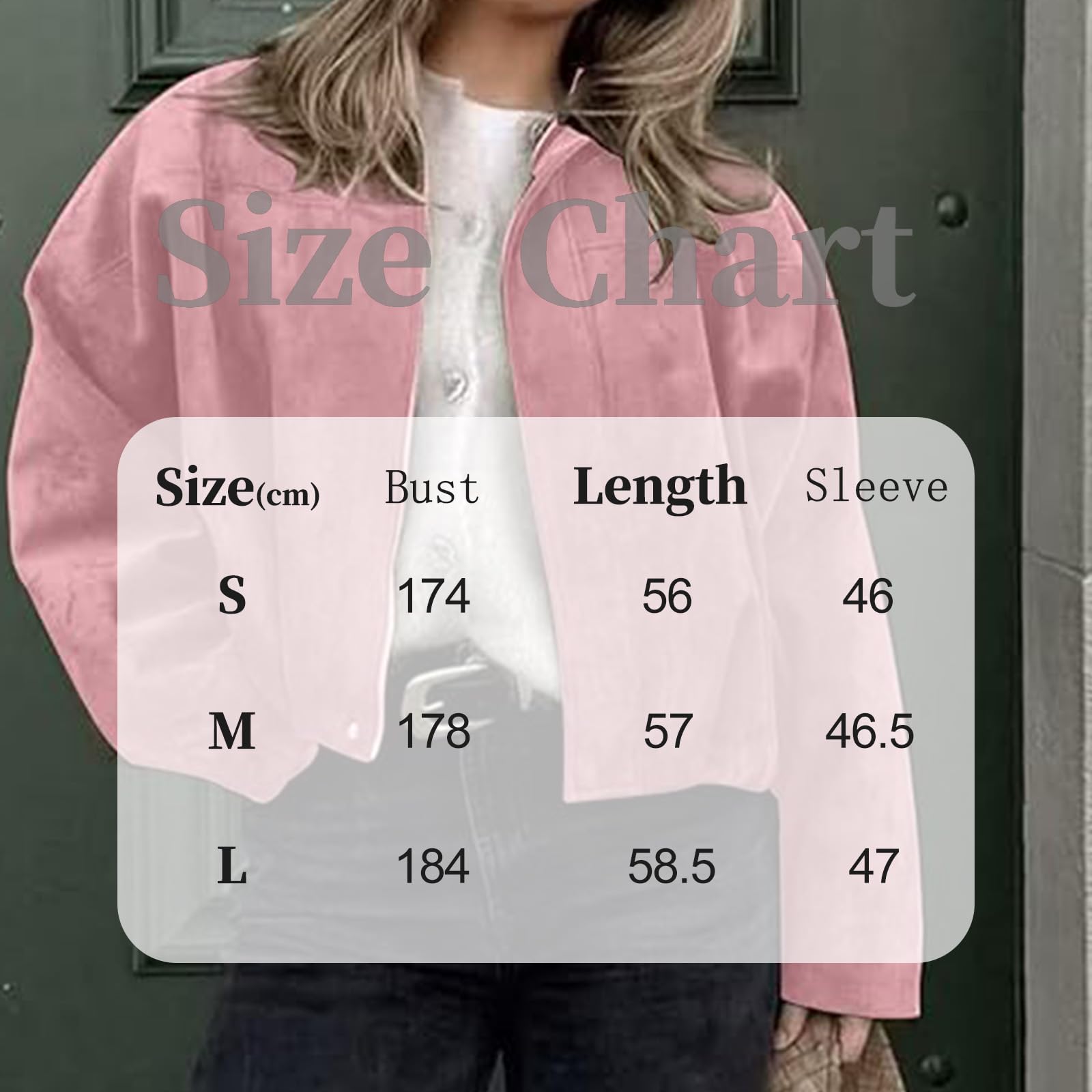 Genérico 2025 Women's Faux Suede Bomber Jacket versized Casual Lapel Long Sleeves Pilot Outerwear Coat Trendy Streetwear Outerwear