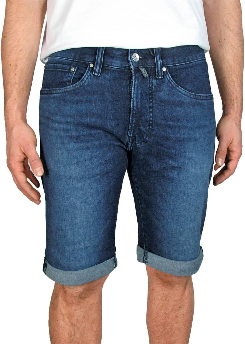 Pierre Cardin Lyon-Bermuda Pantalocini Denim, Blue Fashion, 31W Uomo