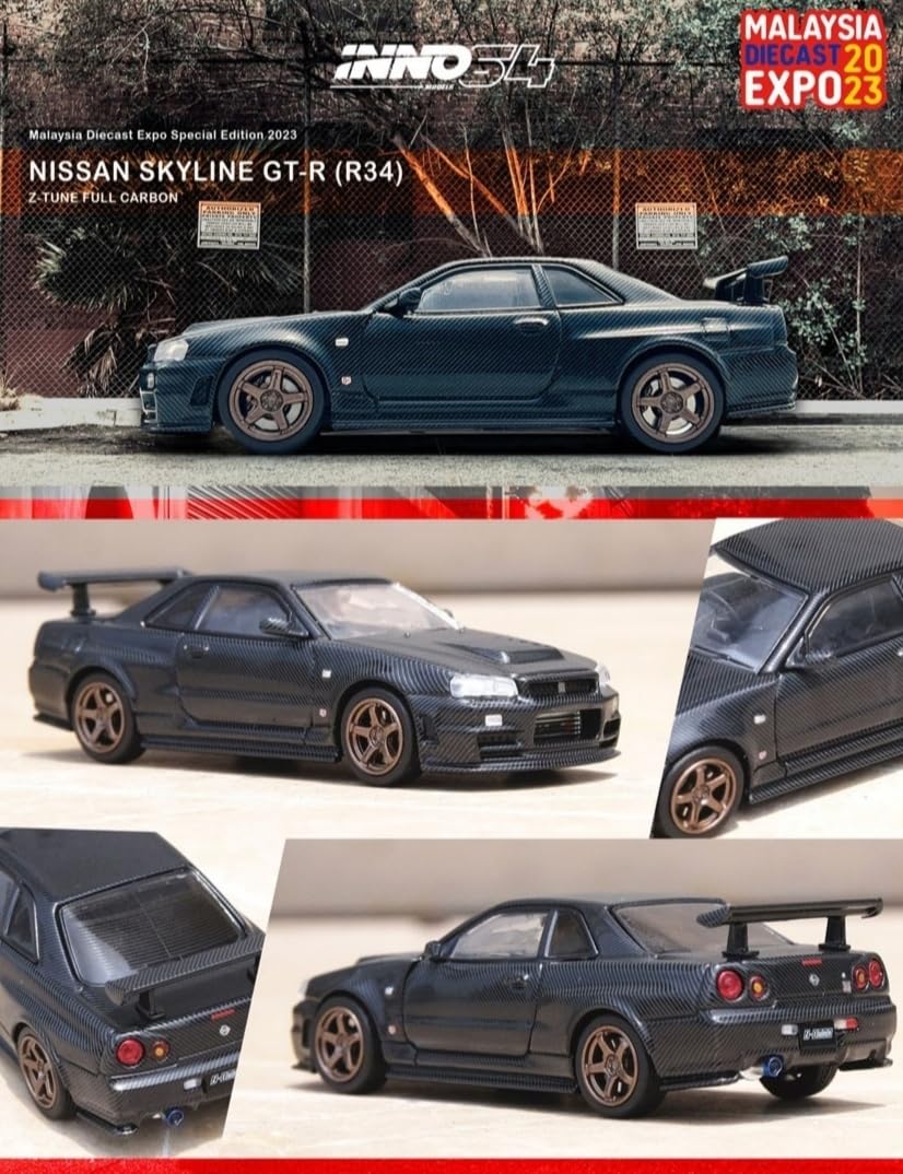 イノモデル 1/64 日産 スカイライン GT-R R34 Z-tune INNO64 1:64 Nissan GT-R R34 Z-Tune - 2024 IDE Exclusive | eBay