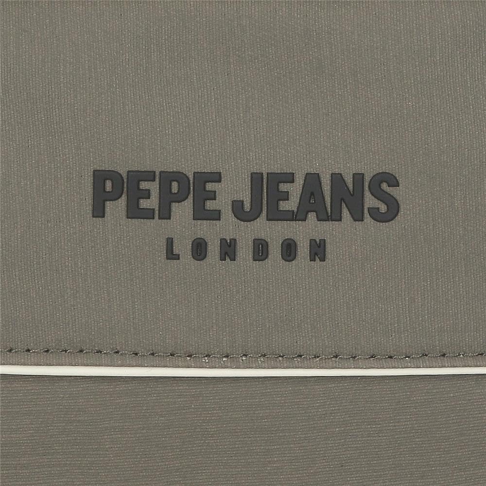 Pepe Jeans Dortmund Borsa a Mano Verde 24,5 x 15 x 6 cm Poliestere 2,21L by Joumma Bags, Verde, Borsa a mano