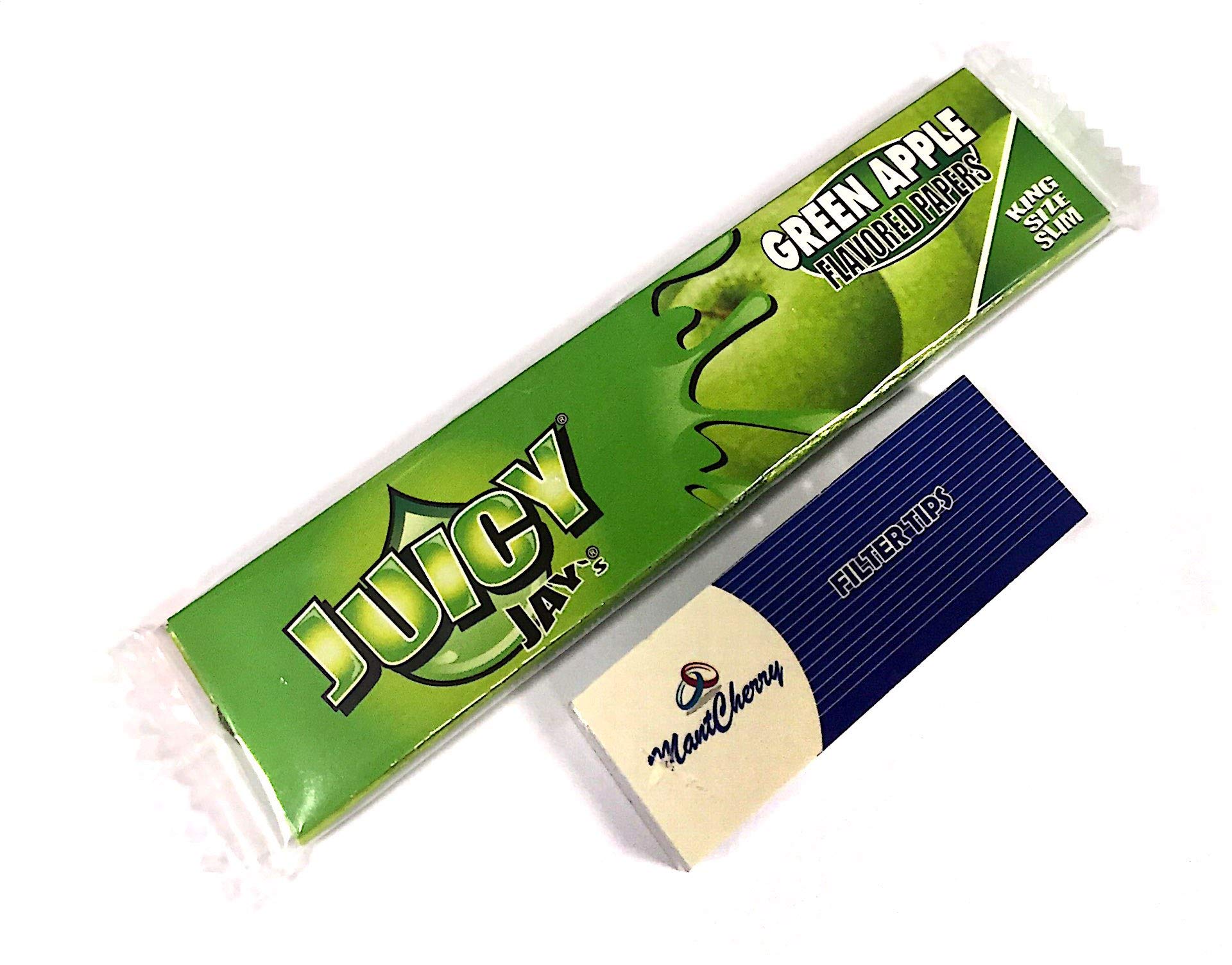 Juicy Jay's Green Apple King Size Flavored Papers - 3 Booklets