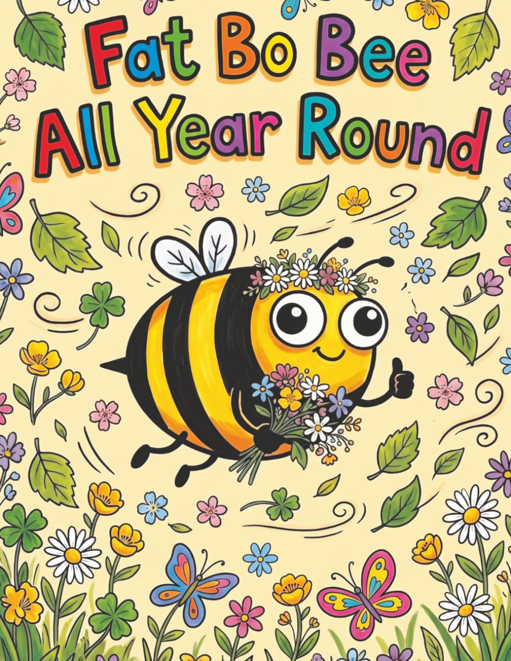 Fat Bo Bee All Year Round: A Seasonal Coloring Adventure for Kids