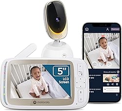 Motorola Nursery WiFi Video Baby Monitor VM85