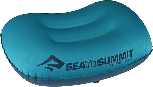 Sea to Summit Aeros Ultralight Pillow Regular - Travel Pillow 573 Aqua Blue 36 x 26 x 12 cm