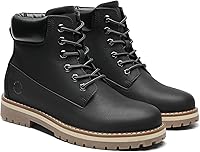 Vista 3 de Bruno Marc Botas clásicas de invierno y otoño para hombre, botas de trabajo al aire libre 2.0