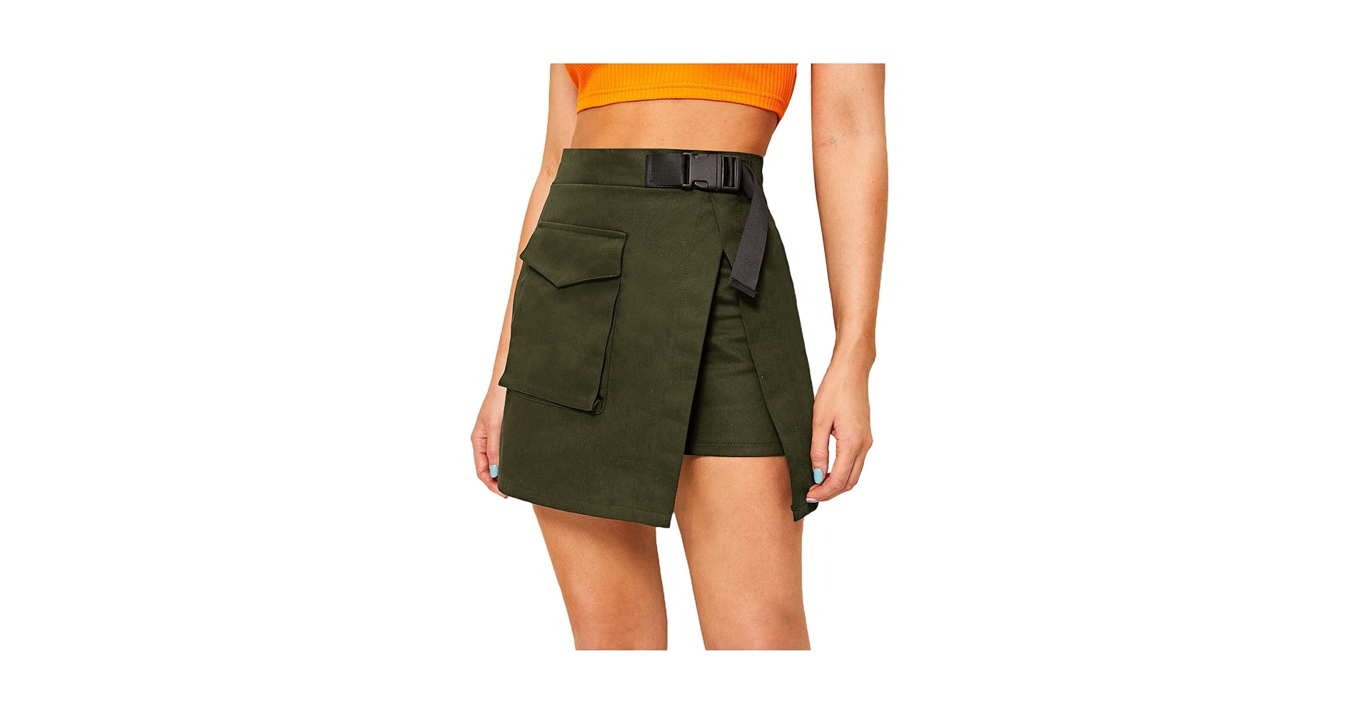 スカート Flared Cargo Mini Skirt Cute And Trendy Cargo Mini Skirt | Windsor