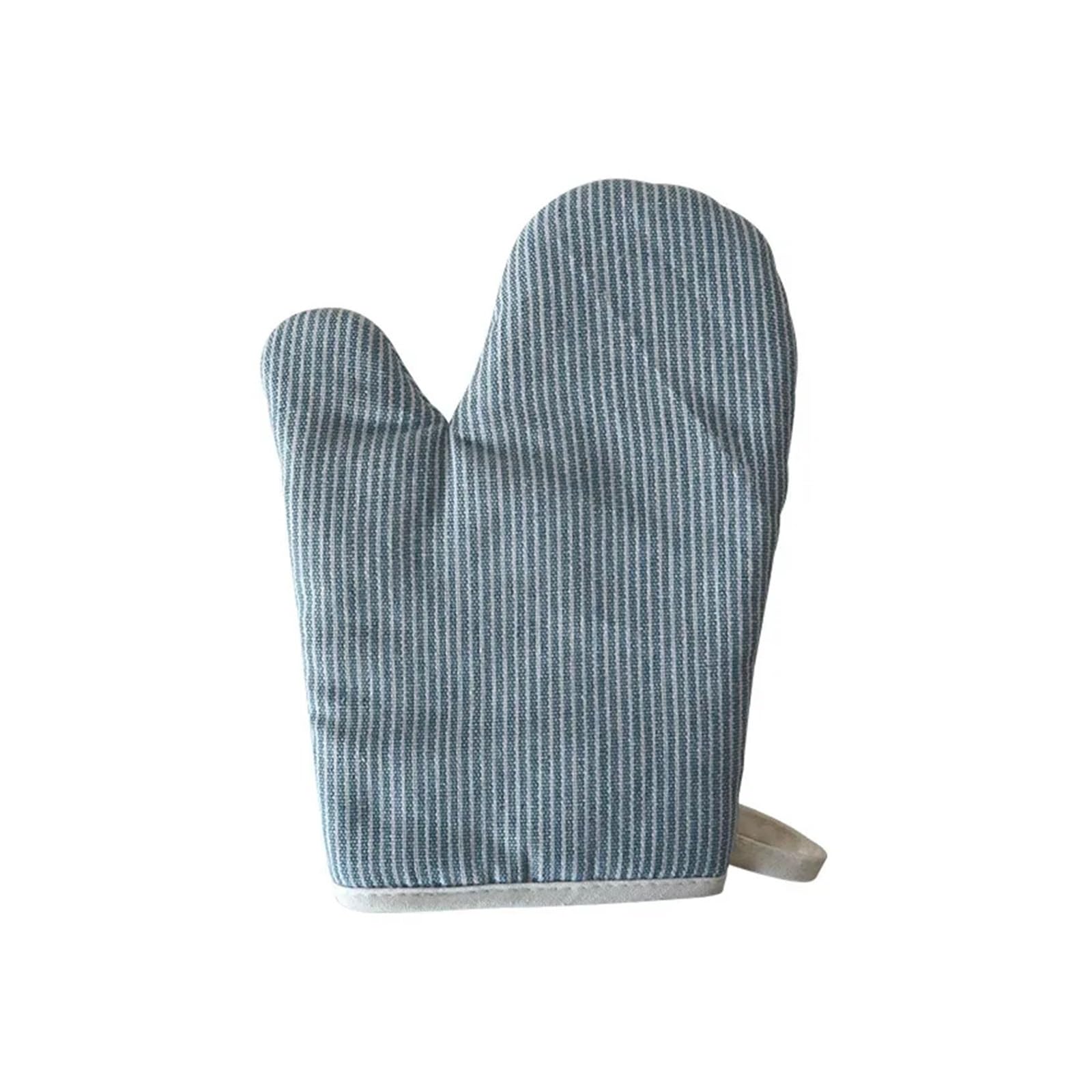 MRKU Baking Mitts Cooking oven gloves Compatible For Heat-resistant Household Kitchen Microwave