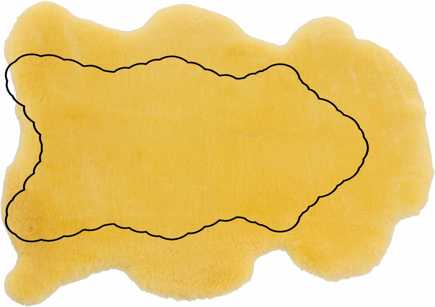 CleanSheep Extra Wide Medical Sheepskin, USA Made, Washable, Pressure Relief Natural Underlay for Bed