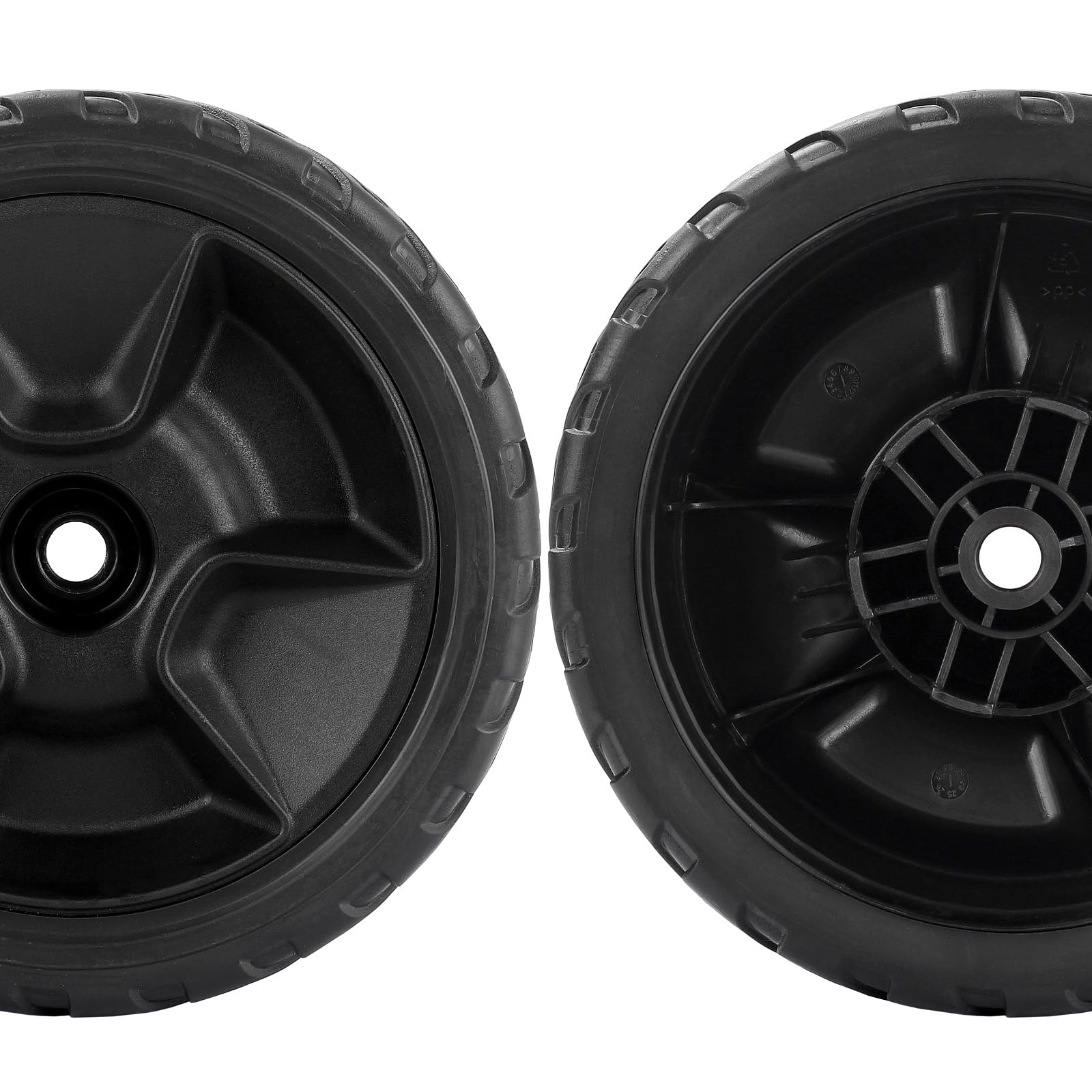 GIGOOL 44710-VR8-N00ZA Ruedas delanteras para cortacésped, ruedas de 8 pulgadas para Honda HRN216, paquete de 2