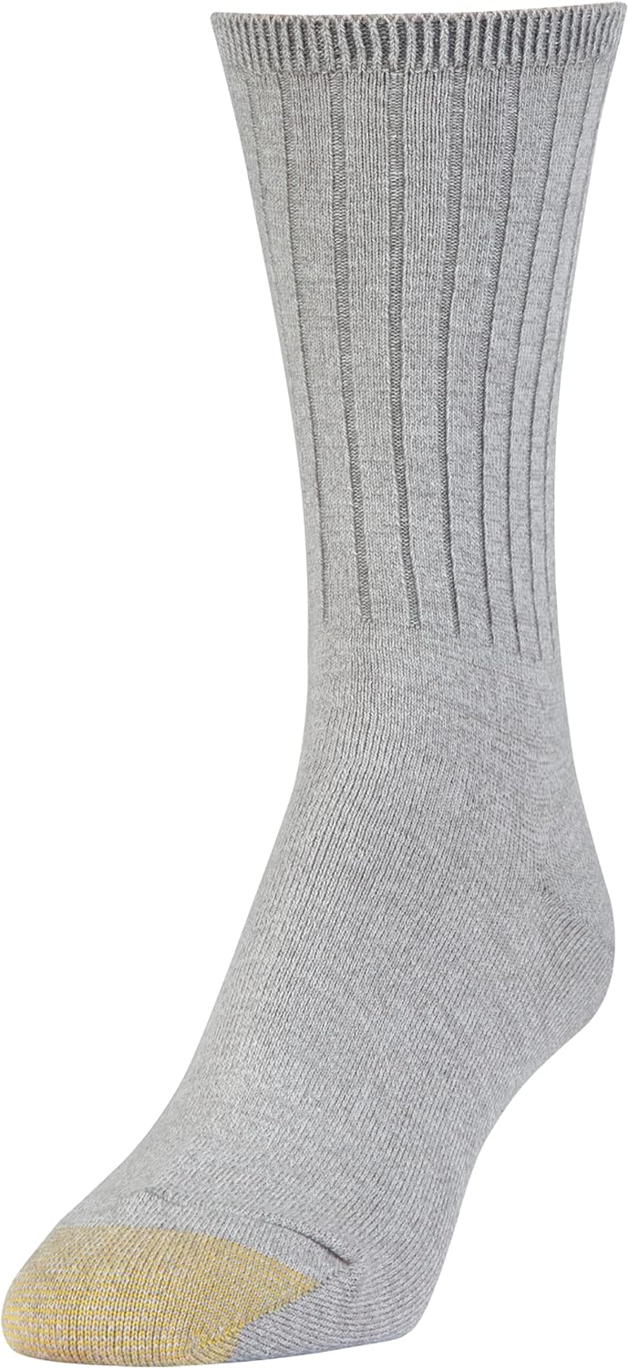 GOLDTOE Womens Casual Texture Crew Socks, Multipairs