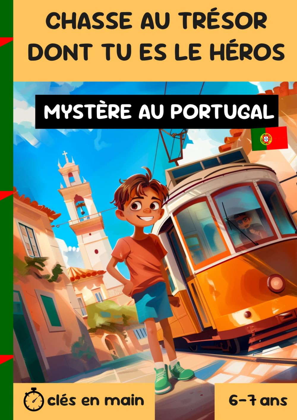 Chasse au Trésor dont tu es le Héros : Portugal: Kit complet | Pour enfants filles et garçons 6 et 7 ans | parfait pour vacances et anniversaire